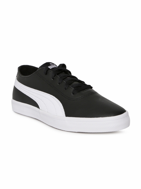 

Puma Kids Black Urban SL Jr Sneakers