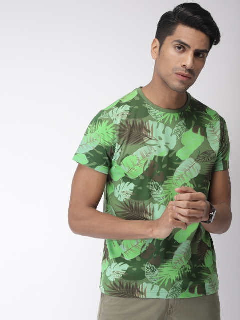 

Indian Terrain Men White Solid Henley Neck T-shirt, Off white