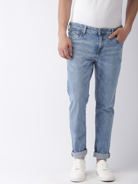 

Indian Terrain Men Blue Brooklyn Slim Fit Low-Rise Clean Look Stretchable Jeans