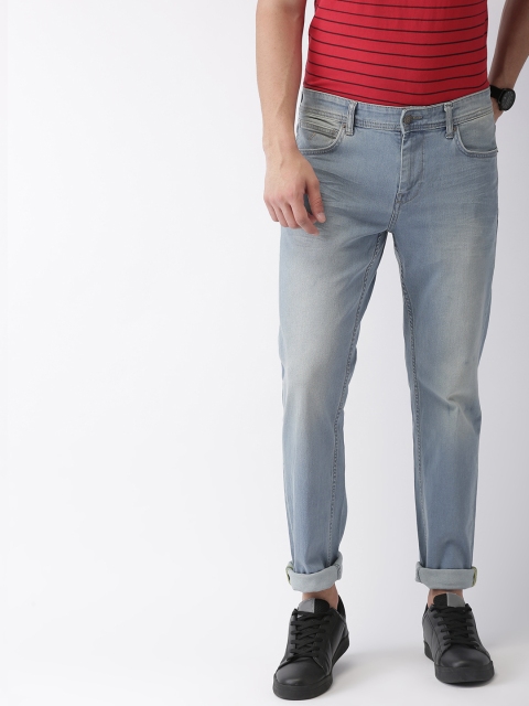 

Indian Terrain Men Blue Slim Fit Low-Rise Clean Look Stretchable Jeans