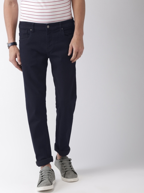 

Indian Terrain Men Blue Slim Brooklyn Fit Low-Rise Clean Look Stretchable Jeans