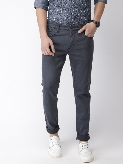 

Indian Terrain Men Blue Kruger Skinny Fit Low-Rise Clean Look Stretchable Jeans