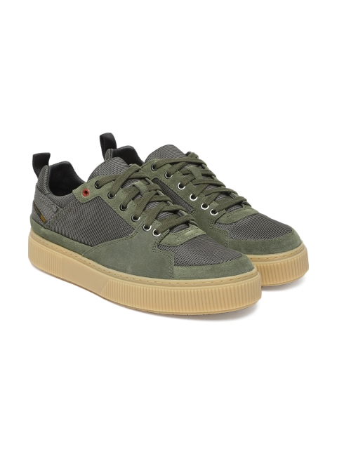 

DIESEL Men Olive Green DANNY LC Sneakers