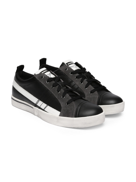 

DIESEL Men Black Sneakers