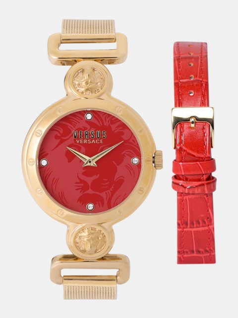 

Versus Women Red Analogue Watch VSPOL2317_OR
