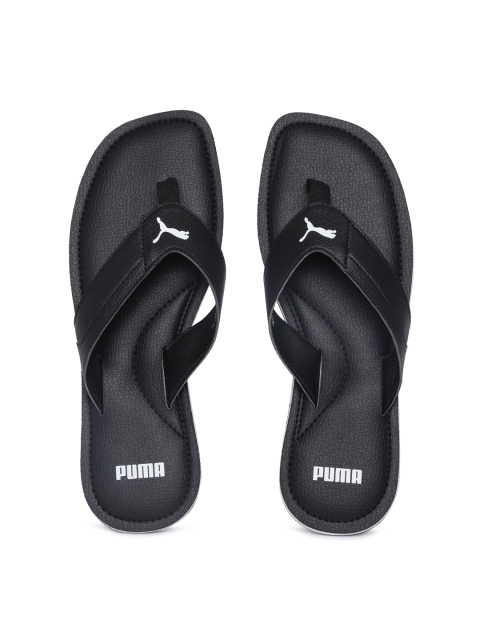 

Puma Men Black Solid Thong Flip-Flops