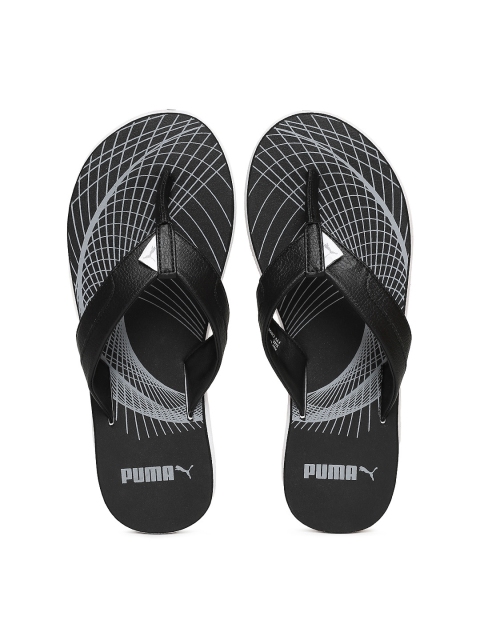 

Puma Men Black Solid Thong Flip-Flops