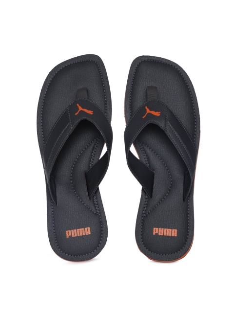 

Puma Men Charcoal Grey Solid Thong Flip-Flops