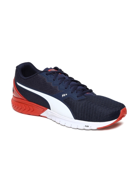 

Puma Unisex Navy Blue Ignite Stride Running Shoes