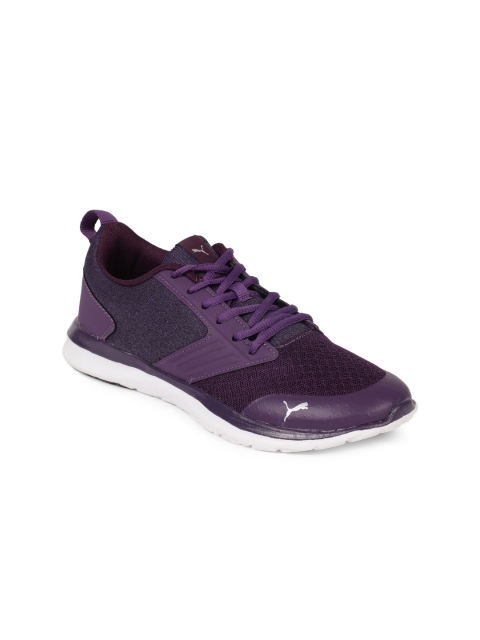 

Puma Women Purple Agile t1 NM Wn's IDP Sneakers