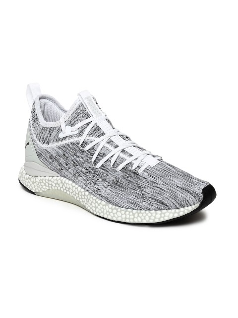 

Puma Men White Hybrid FUSEFIT Running Shoes