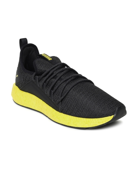 

Puma Men Black NRGY Neko Knit Running Shoes