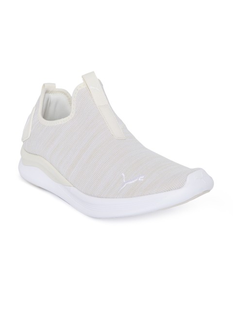 

Puma Men Off-White IGNITE Flash Summer Slip-On Running Shoes