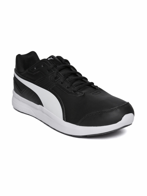 

Puma Unisex Black & White Escaper SL Sneakers