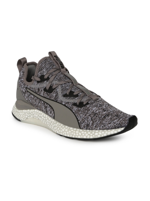 

Puma Men Grey Hybrid Runner Running Shoes