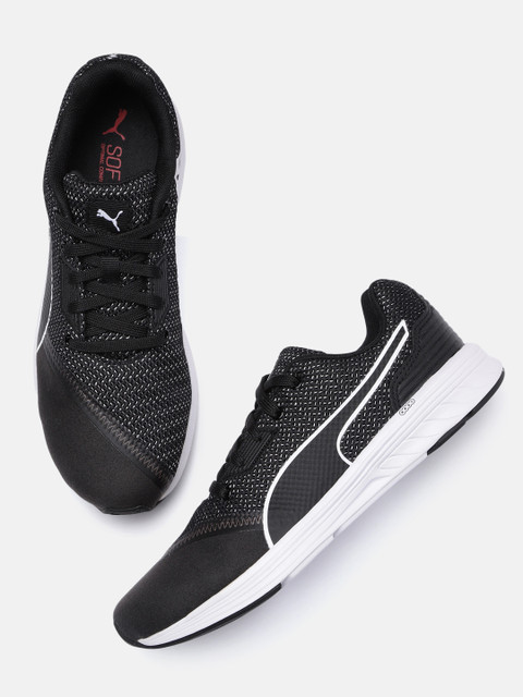 

Puma Unisex Black NRGY Resurge Running Shoes