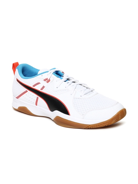 

Puma Unisex White Stoker.18 Badminton Shoes