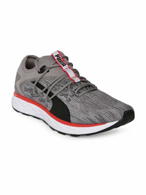 

Puma Men Grey SPEED 600 FUSEFIT Running Shoes