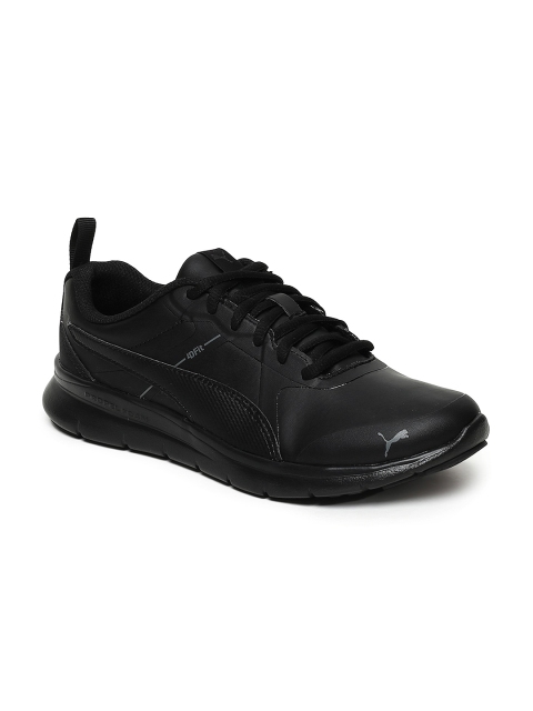 

Puma Kids Black Flex Essential SL Jr Running Shoes