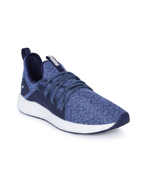 

Puma Men Navy Blue NRGY Neko Knit Running Shoes