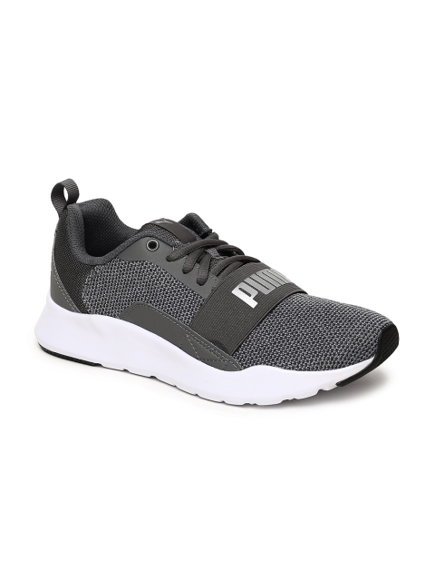 

Puma Kids Grey Wired Knit Running Shoes