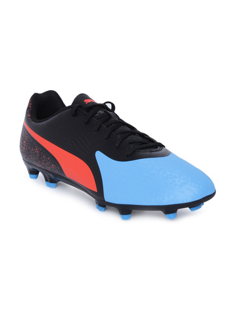 

Puma Men Blue & Black ONE 19.4 FG/AG Football Shoes