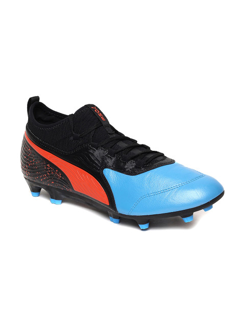 

Puma Men Blue & Black ONE 19.3 FG/AG Football Shoes