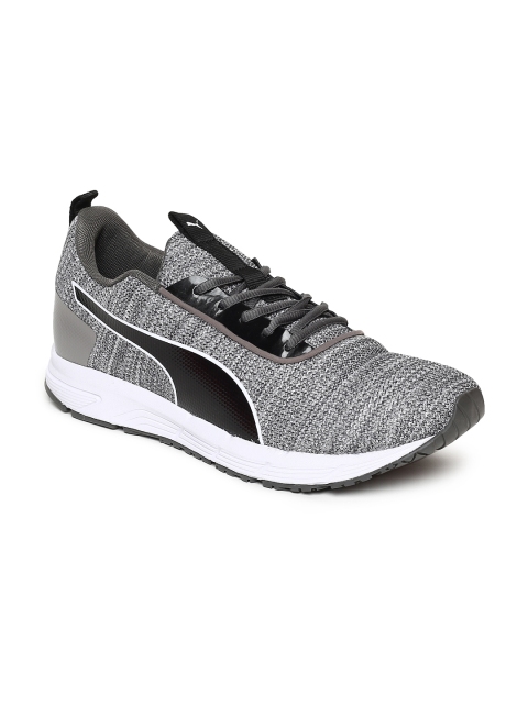 

Puma Men Charcoal Grey Progression Pro IDP Running Shoes
