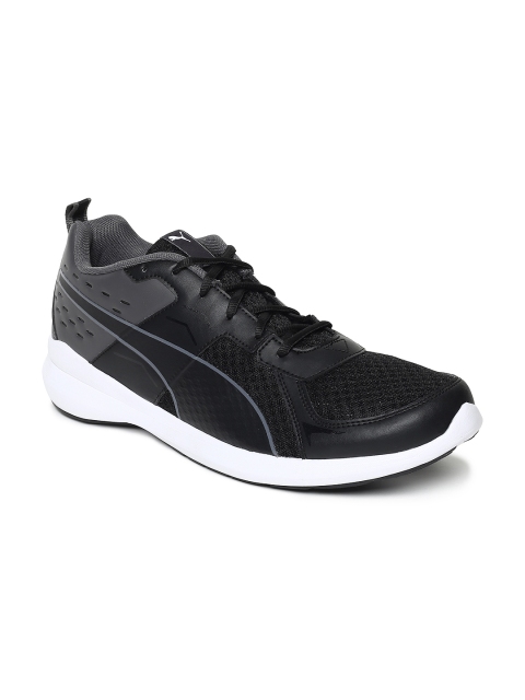

Puma Men Black Pacer X Graphicster IDP Running Shoes