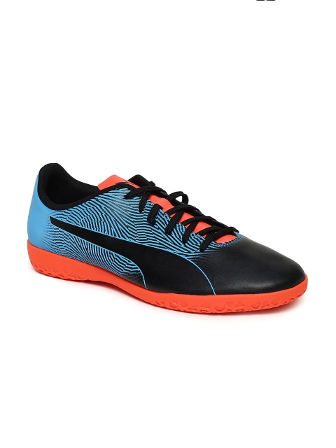 

Puma Men Black & Blue Spirit II IT Football Shoes