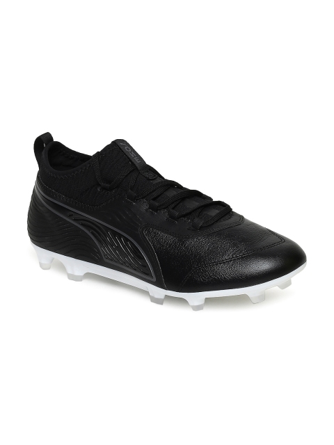 

Puma Men Black ONE 19.3 FG/AG Leather Football Shoes