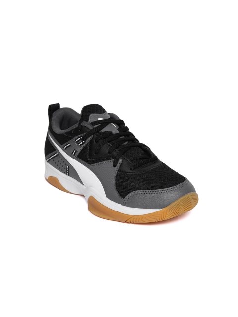 

Puma Unisex Black & Grey Stoker.18 Sneakers