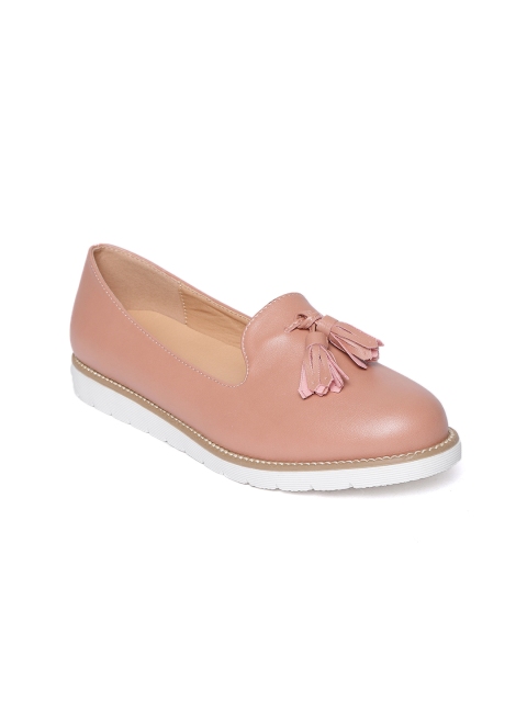 

Van Heusen Woman Pink Solid Tasselled Ballerinas