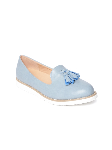 

Van Heusen Woman Women Blue Tasselled Loafers