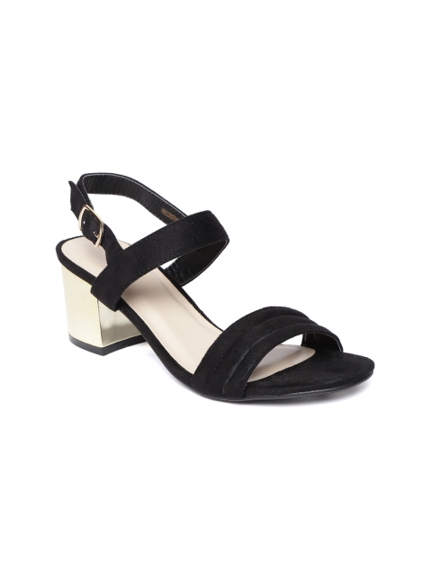 

Van Heusen Women Black Solid Heels