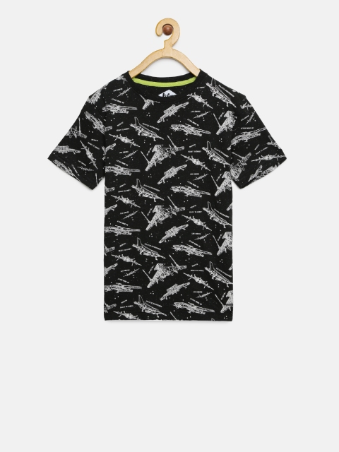 

Lee Cooper Boys Black T-shirt, Na