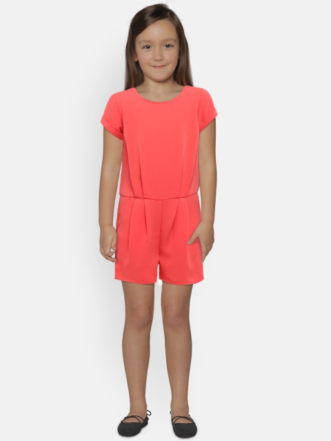 

Lee Cooper Girls Coral Solid Playsuit