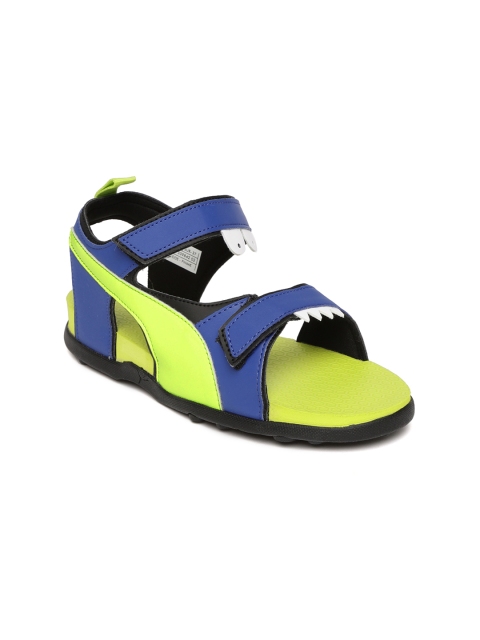 

Puma Kids Blue Green Shrek JR Sports Sandals