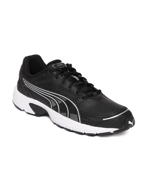 

Puma Unisex Black Solid Axis Sneakers