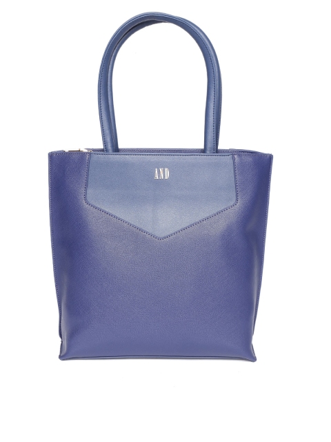 

AND Blue Solid Shoulder Bag