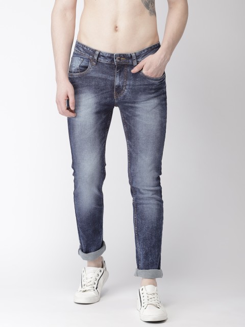 

Flying Machine Men Blue Jackson Skinny Fit Mid-Rise Clean Look Stretchable Jeans