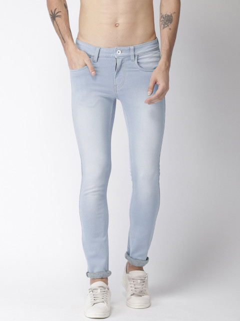 

Flying Machine Men Blue Jackson Skinny Fit Low-Rise Clean Look Stretchable Jeans