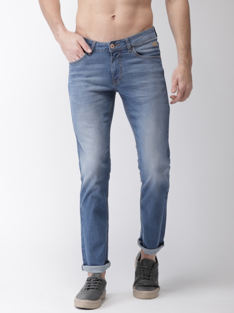 

Flying Machine Men Blue Jackson Skinny Fit Low-Rise Clean Look Stretchable Jeans
