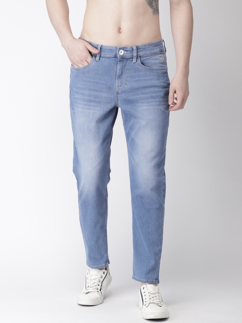 

Flying Machine Men Blue Skinny Fit Mid-Rise Clean Look Stretchable Jeans