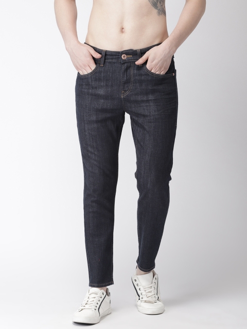 

Flying Machine Men Blue Skinny Fit Mid-Rise Clean Look Stretchable Jeans