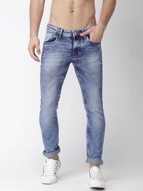 

Flying Machine Men Blue Jackson Skinny Fit Low-Rise Clean Look Jeans