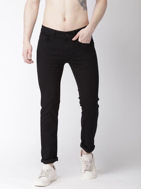 

Flying Machine Men Black Jackson Skinny Fit Low-Rise Clean Look Stretchable Jeans