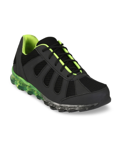 

Eego Italy Men Black Trekking Leather Shoes