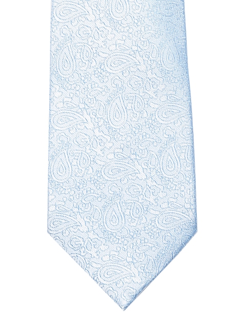 

Peter England Blue Paisley Woven Design Broad Tie