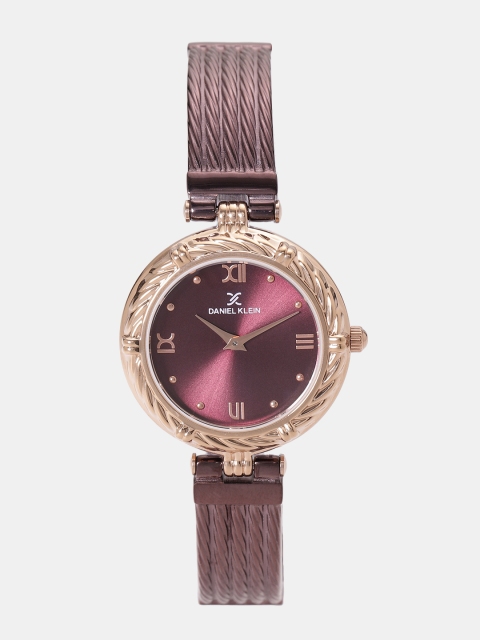 

Daniel Klein Premium Women Burgundy Analogue Watch DK11966